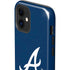 MLB Atlanta Braves - Solid Distressed iPhone 12 Impact Case