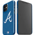 MLB Atlanta Braves - Solid Distressed iPhone 12 Mini Lite Case