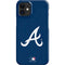 MLB Atlanta Braves - Solid Distressed iPhone 12 Mini Lite Case