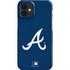 MLB Atlanta Braves - Solid Distressed iPhone 12 Mini Lite Case