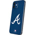 MLB Atlanta Braves - Solid Distressed iPhone 12 Mini Skin