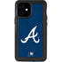 MLB Atlanta Braves - Solid Distressed iPhone 12 Mini Waterproof Case