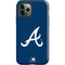 MLB Atlanta Braves - Solid Distressed iPhone 12 Pro Impact Case