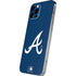 MLB Atlanta Braves - Solid Distressed iPhone 12 Pro Max Skin