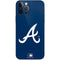 MLB Atlanta Braves - Solid Distressed iPhone 12 Pro Skin