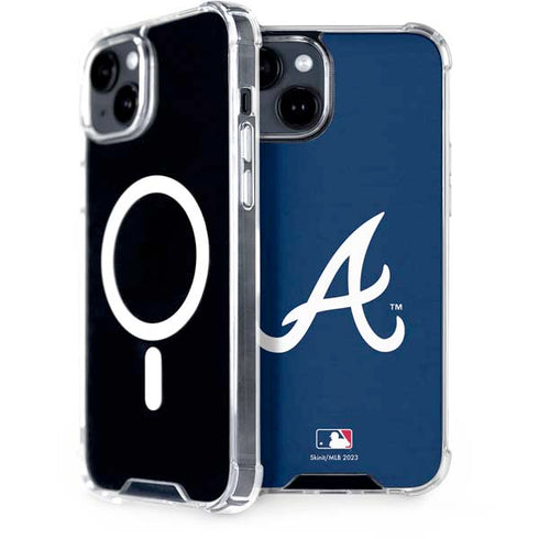 MLB Atlanta Braves - Solid Distressed iPhone 13 MagSafe Case