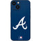 MLB Atlanta Braves - Solid Distressed iPhone 13 Mini Skin