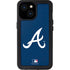 MLB Atlanta Braves - Solid Distressed iPhone 13 Mini Waterproof Case