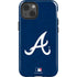 MLB Atlanta Braves - Solid Distressed iPhone 15 Impact Case