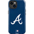 MLB Atlanta Braves - Solid Distressed iPhone 14 Plus Impact Case