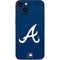 MLB Atlanta Braves - Solid Distressed iPhone 15 Plus Skin