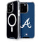 MLB Atlanta Braves - Solid Distressed iPhone 14 Pro MagSafe Case