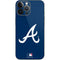 MLB Atlanta Braves - Solid Distressed iPhone 14 Pro Max Skin
