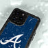 MLB Atlanta Braves - Solid Distressed iPhone 14 Pro Max Waterproof Case