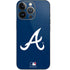 MLB Atlanta Braves - Solid Distressed iPhone 14 Pro Skin