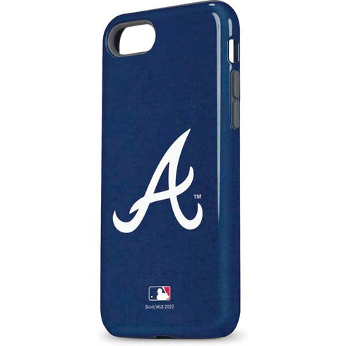 MLB Atlanta Braves - Solid Distressed iPhone 7 Pro Case