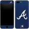 MLB Atlanta Braves - Solid Distressed iPhone 8 Plus Skin
