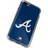 MLB Atlanta Braves - Solid Distressed iPhone SE (2nd & 3rd Gen) Clear Case