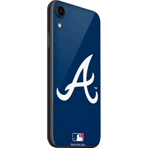 MLB Atlanta Braves - Solid Distressed iPhone SE (2nd & 3rd Gen) Skin