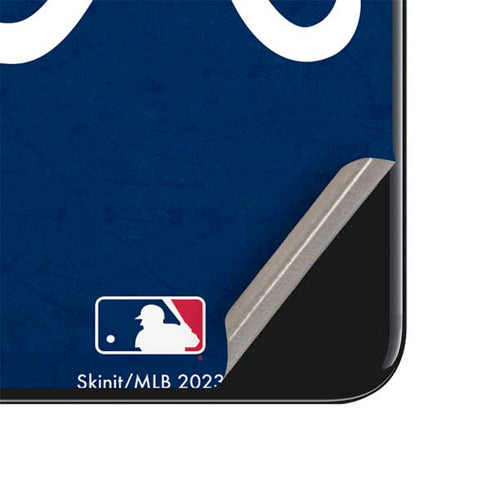 MLB Atlanta Braves - Solid Distressed iPhone SE (2nd & 3rd Gen) Skin