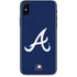 MLB Atlanta Braves - Solid Distressed iPhone X Skin