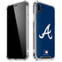 MLB Atlanta Braves - Solid Distressed iPhone XR Clear Case