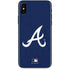 MLB Atlanta Braves - Solid Distressed iPhone XS Max Skin