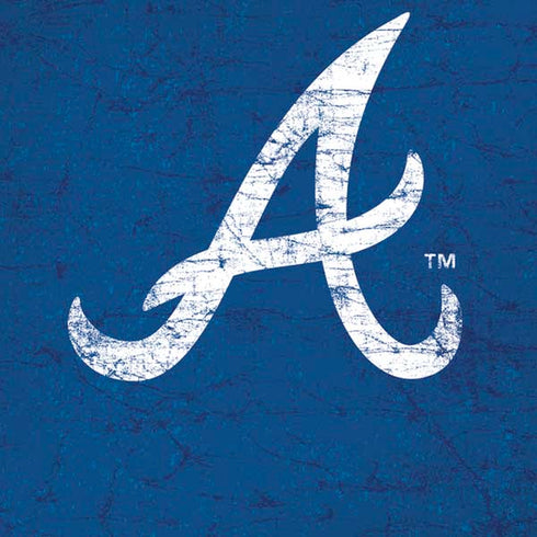 MLB Atlanta Braves - Solid Distressed iPhone XS Skin