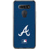 MLB Atlanta Braves - Solid Distressed LG K51/Q51 Clear Case