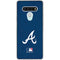 MLB Atlanta Braves - Solid Distressed LG Stylo 6 Clear Case