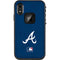 MLB Atlanta Braves - Solid Distressed LifeProof Fre iPhone Skin