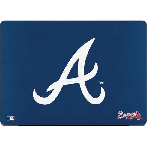 MLB Atlanta Braves - Solid Distressed MacBook Pro 14in (2021-24) Skin