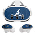 MLB Atlanta Braves - Solid Distressed Meta Quest 3 Skin