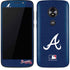 MLB Atlanta Braves - Solid Distressed Moto E5 Play Skin