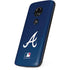 MLB Atlanta Braves - Solid Distressed Moto E5 Play Skin