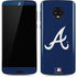 MLB Atlanta Braves - Solid Distressed Moto G6 Skin