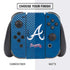 MLB Atlanta Braves - Solid Distressed Nintendo Switch Bundle Skin