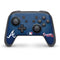MLB Atlanta Braves - Solid Distressed Nintendo Switch Pro Controller Skin