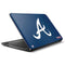 MLB Atlanta Braves - Solid Distressed HP Notebook Skin