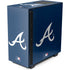 MLB Atlanta Braves - Solid Distressed NZXT H510 Compact ATX Mid-Tower Case Skin