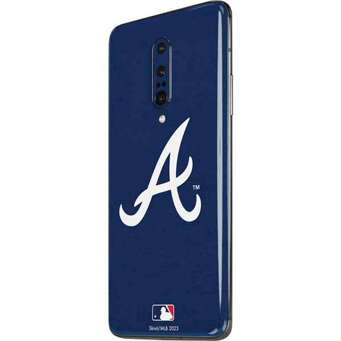 MLB Atlanta Braves - Solid Distressed OnePlus 7 Pro Skin