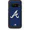 MLB Atlanta Braves - Solid Distressed Otterbox Commuter Galaxy Skin