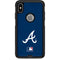 MLB Atlanta Braves - Solid Distressed Otterbox Commuter iPhone Skin