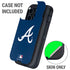 MLB Atlanta Braves - Solid Distressed Otterbox Defender iPhone Skin