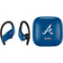 MLB Atlanta Braves - Solid Distressed PowerBeats Pro Skin
