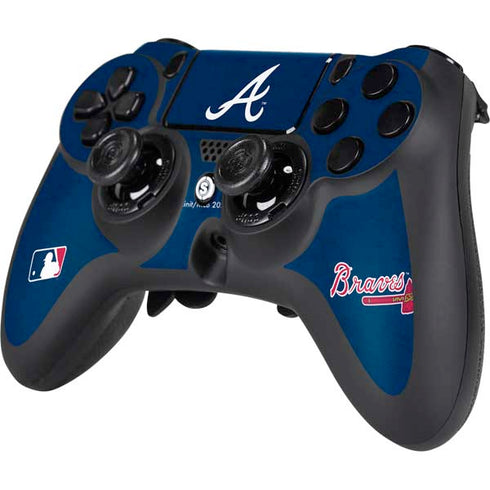 MLB Atlanta Braves - Solid Distressed PS4/PC SCUF Impact Controller Skin