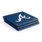 MLB Atlanta Braves - Solid Distressed PS4 Pro Console Skin
