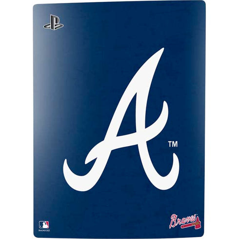 MLB Atlanta Braves - Solid Distressed PS5 Bundle Skin