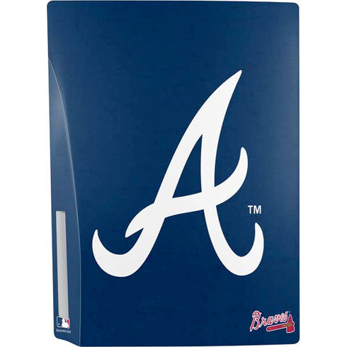 MLB Atlanta Braves - Solid Distressed PS5 Bundle Skin