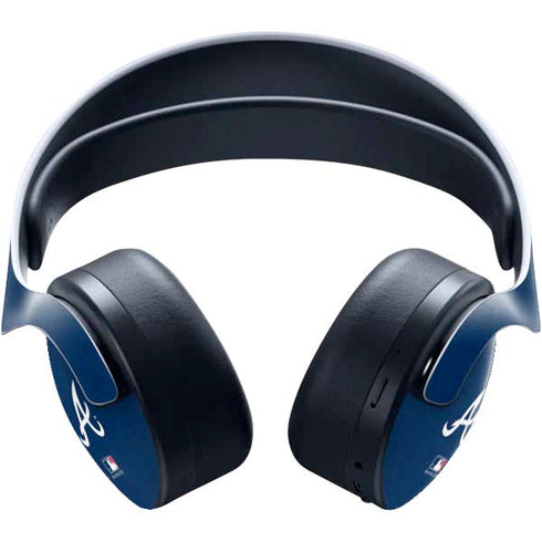 MLB Atlanta Braves - Solid Distressed PULSE 3D Wireless Headset for PS5 Skin
